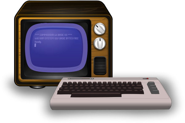Commodore64 Classic Setup PNG image