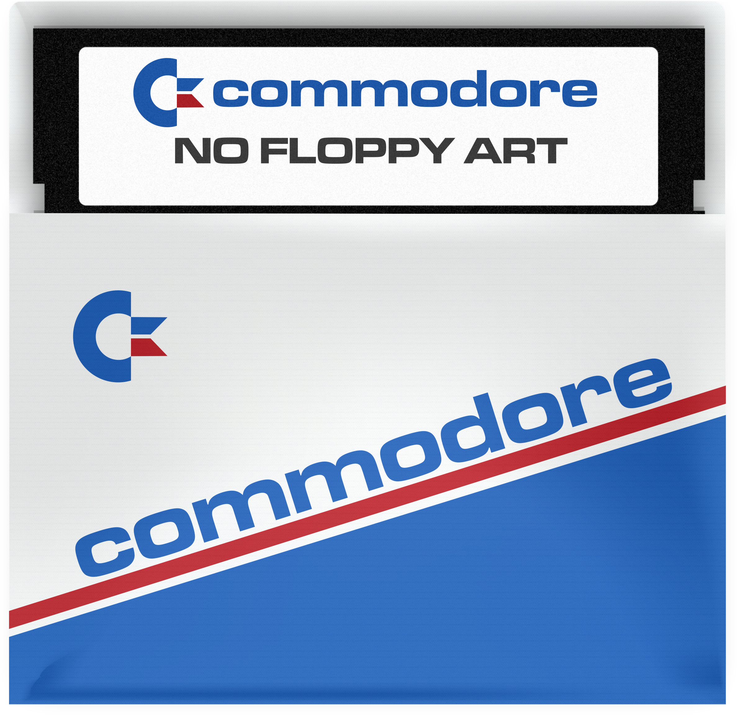 Commodore64 Floppy Disk Mockup PNG image