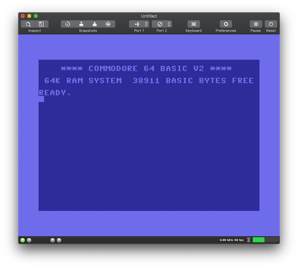 Commodore64 Startup Screen PNG image