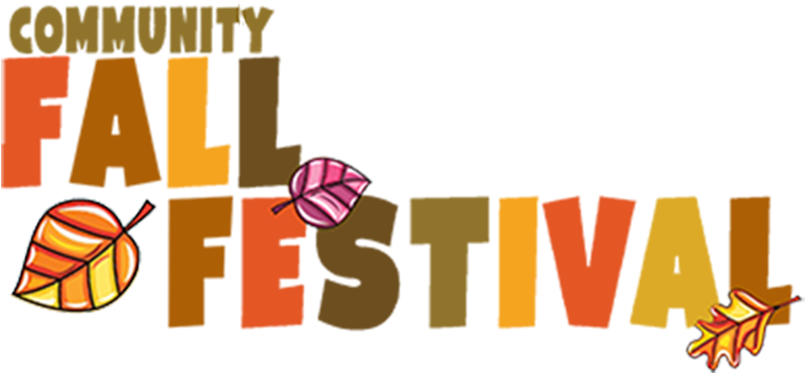 Community Fall Festival Graphic PNG image