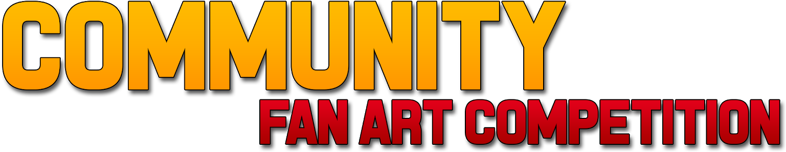 Community Fan Art Competition Logo PNG image