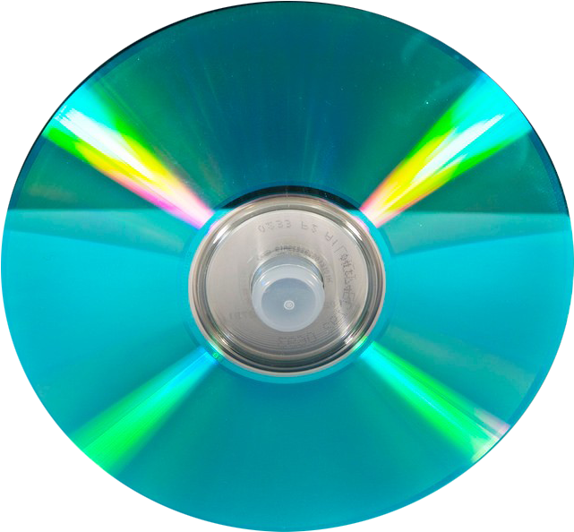 Compact Disc Rainbow Reflection PNG image