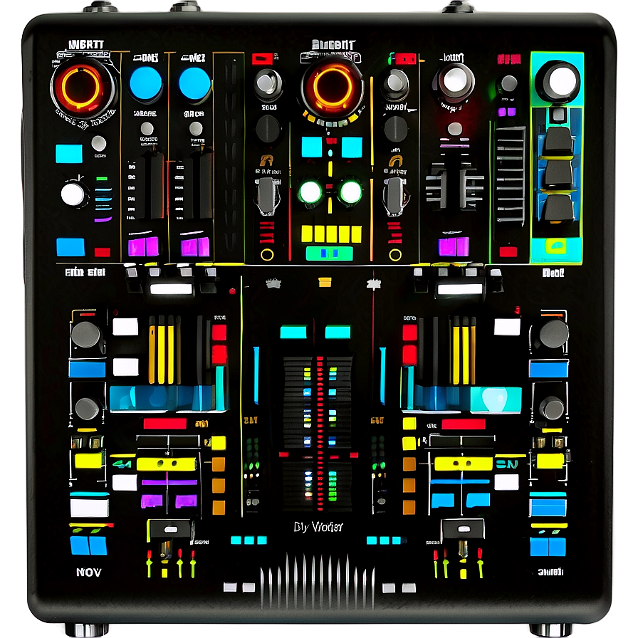 Compact Dj Controller Mixer Png Yfo76 PNG image