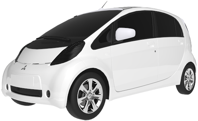 Compact_ Electric_ Car_3 D_ Render PNG image