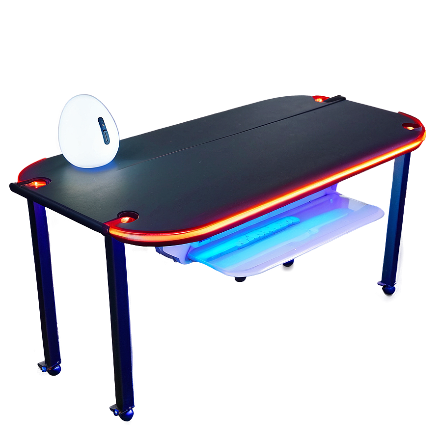 Compact Gaming Desk Space Png Hue PNG image