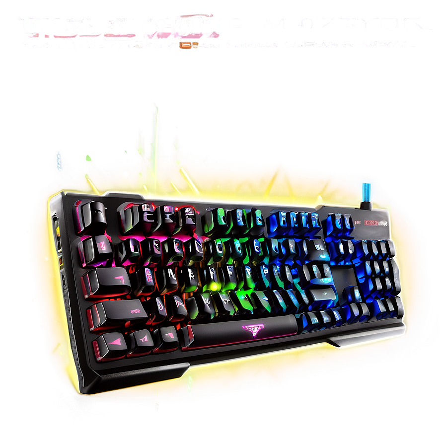 Compact Gaming Keyboard Png Rtv47 PNG image