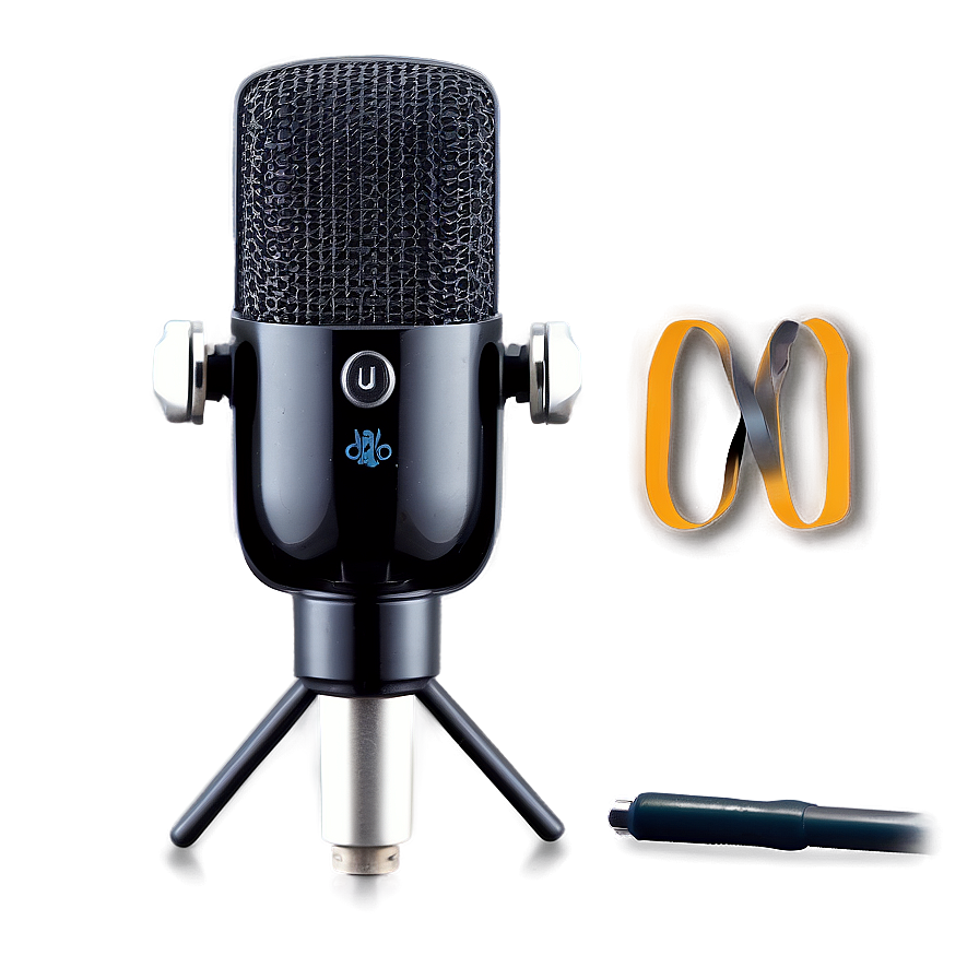 Compact Podcasting Mic Png 06202024 PNG image