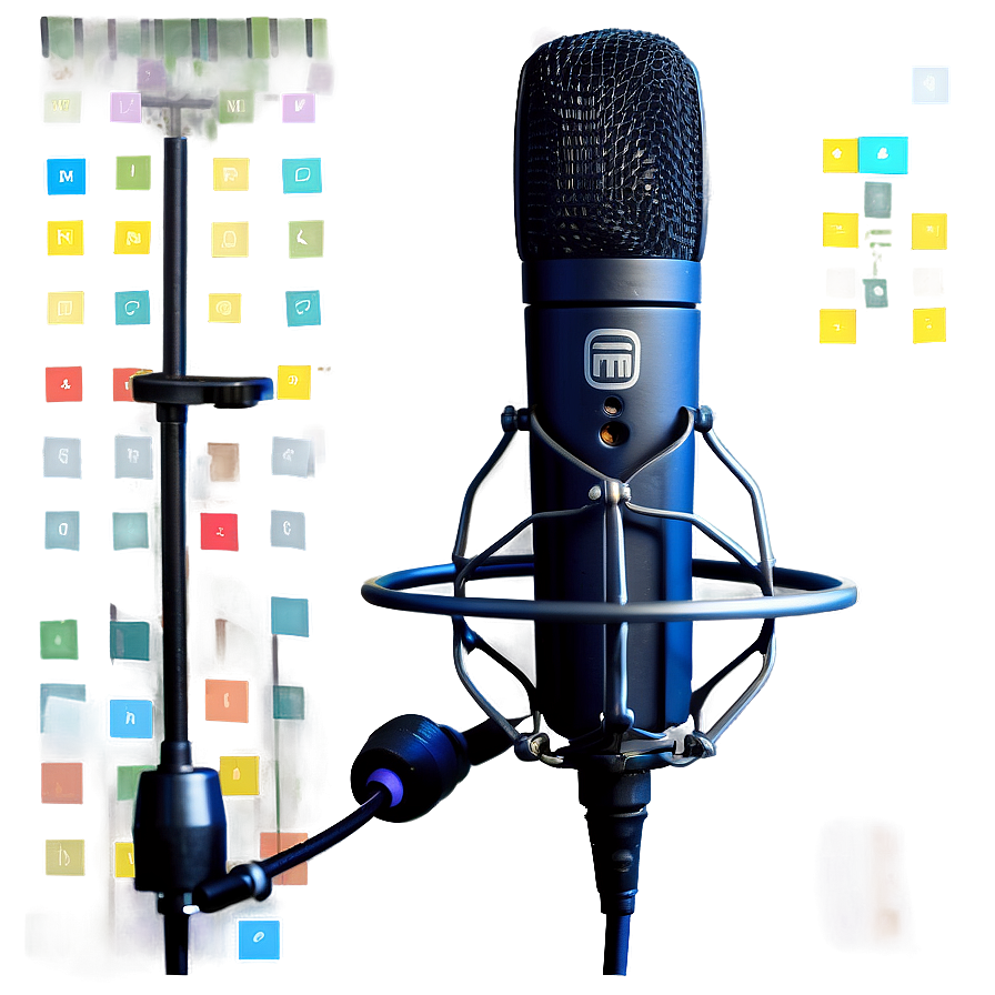 Compact Podcasting Mic Png 83 PNG image