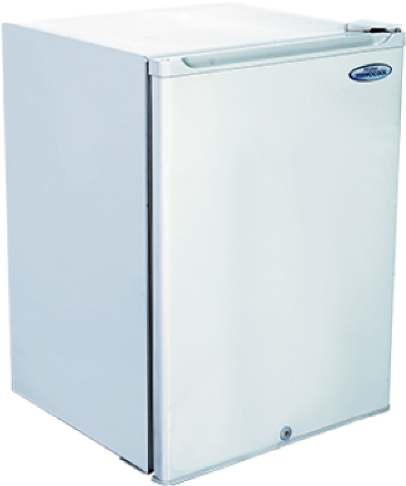 Compact Single Door Refrigerator White PNG image