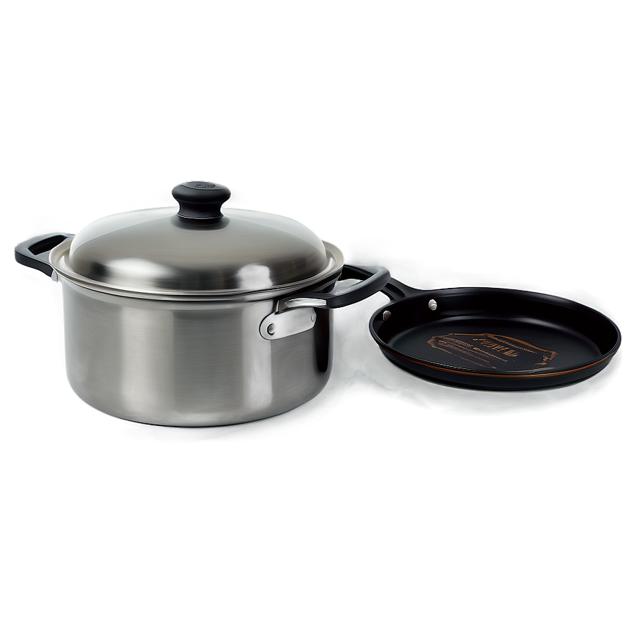 Compact Travel Cooking Pot Png 06122024 PNG image