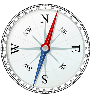 Compass Dial Navigation PNG image
