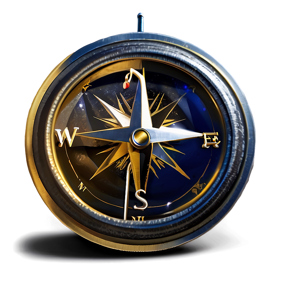 Compass In The Sand Png 36 PNG image