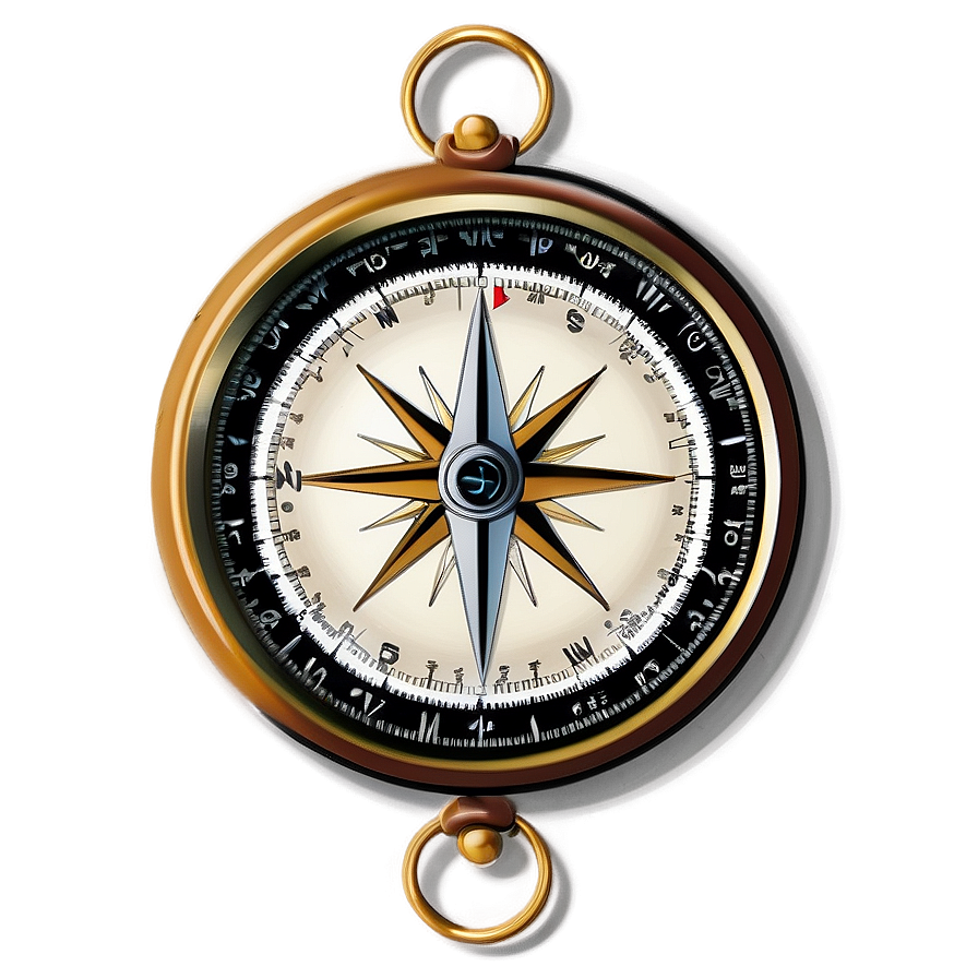 Compass Pointing North Png 05042024 PNG image