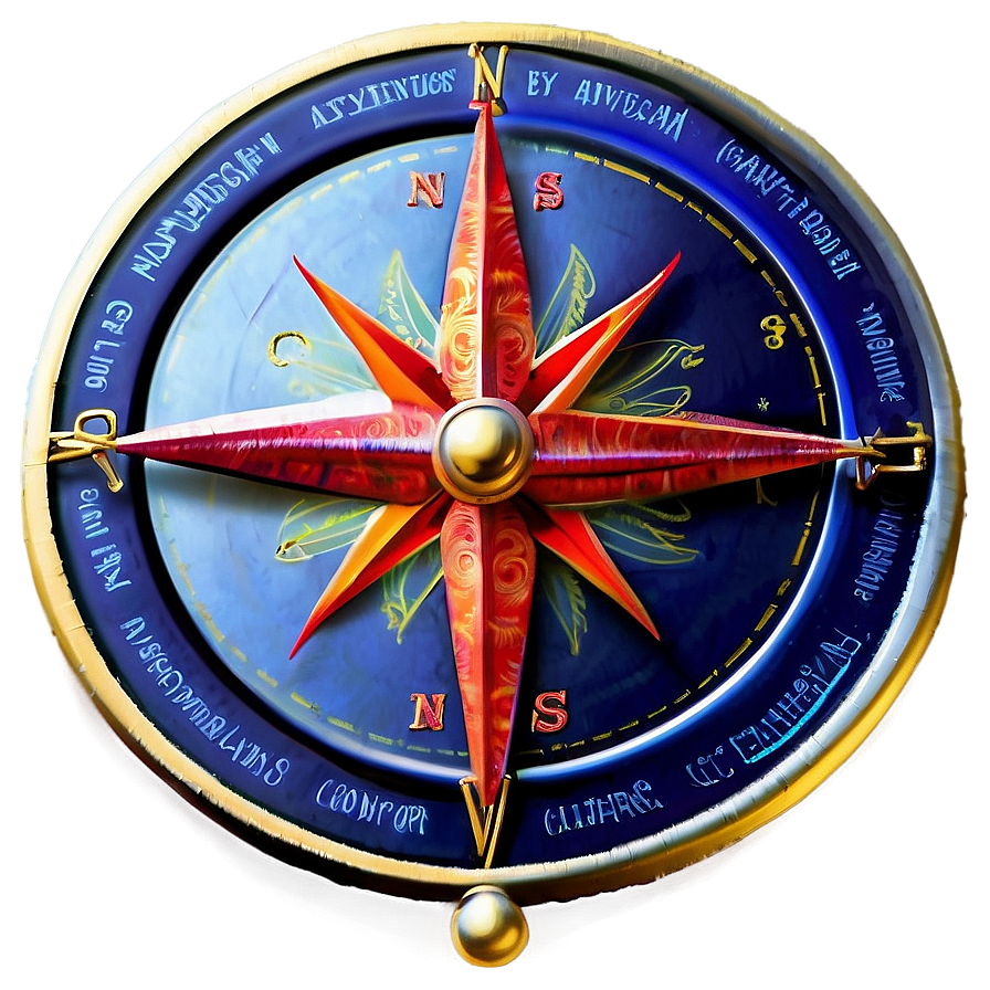 Compass Rose For Adventurers Png 80 PNG image