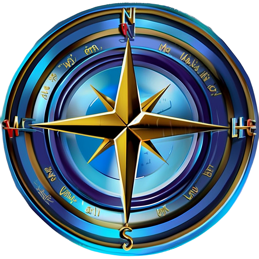 Compass Rose For Geography Png Pae PNG image