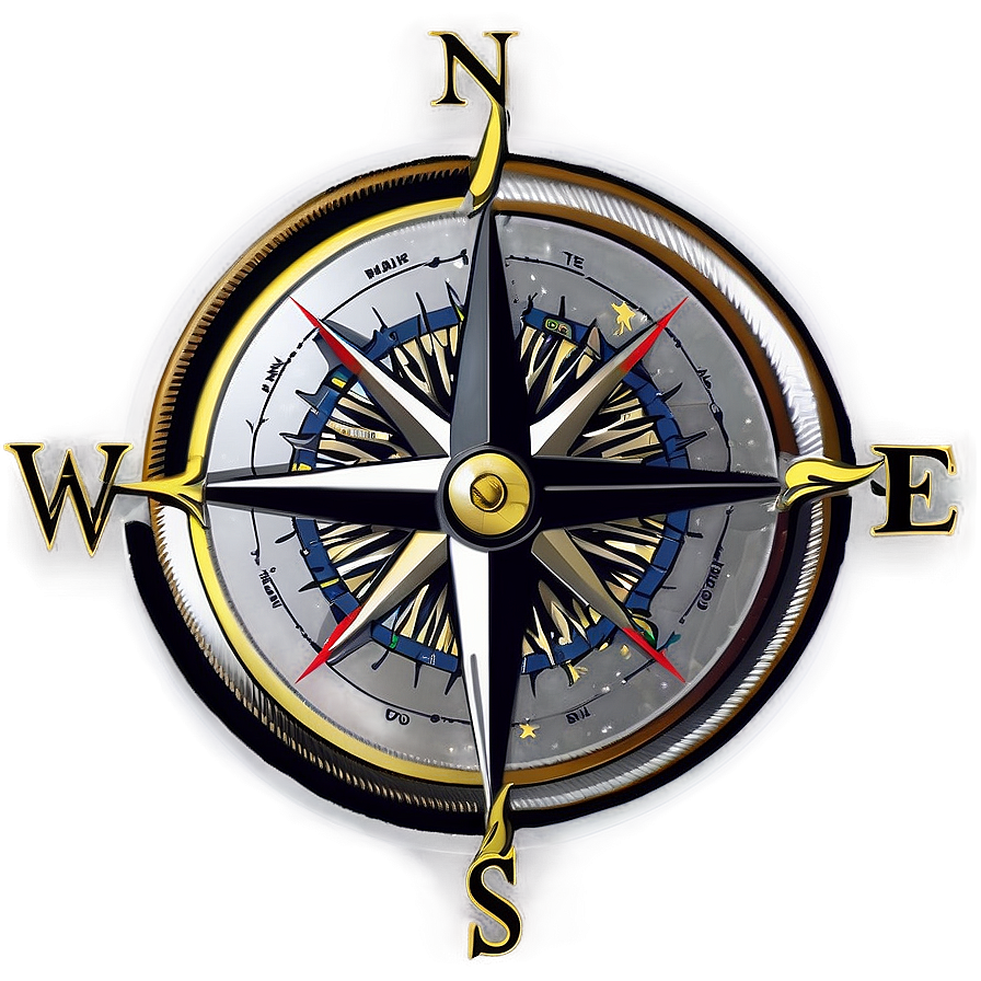 Compass Rose For Map Making Png 35 PNG image