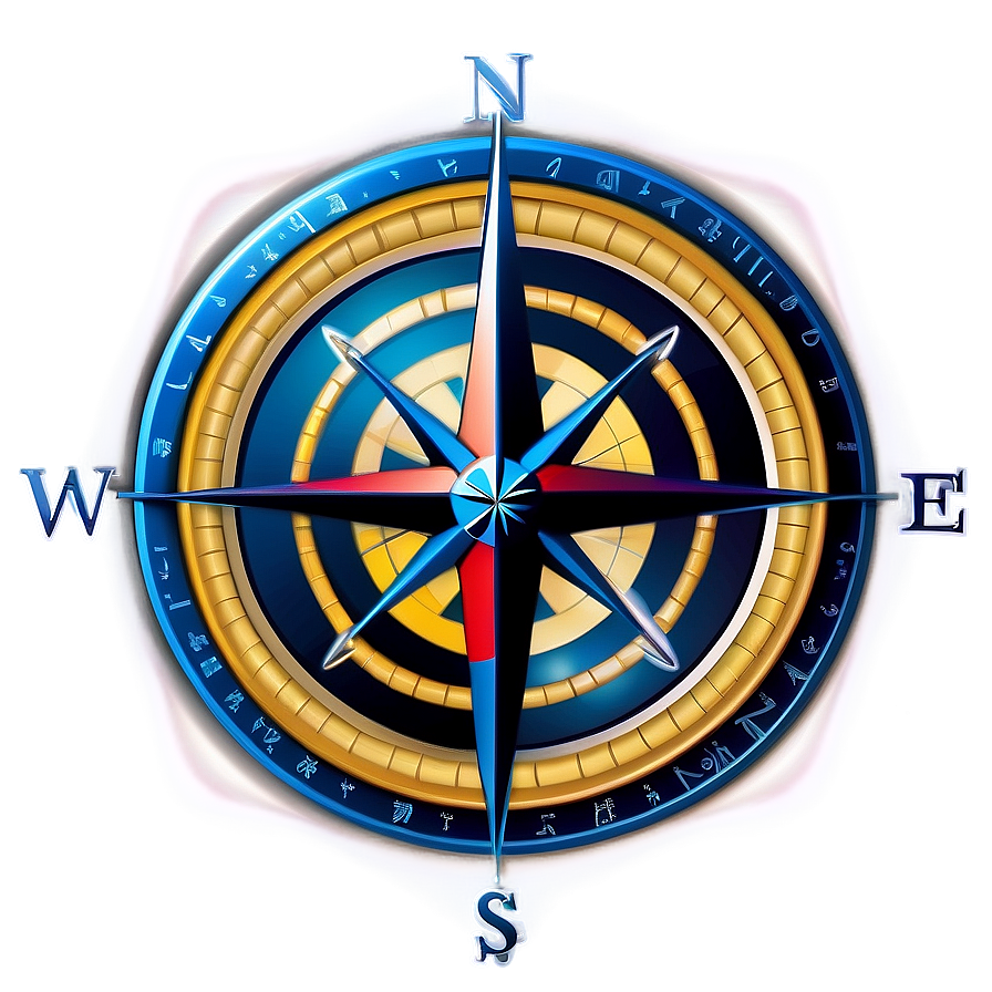Compass Rose For Navigation Png Nkw PNG image