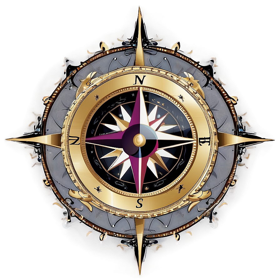 Compass Rose For Sailors Png Uto63 PNG image