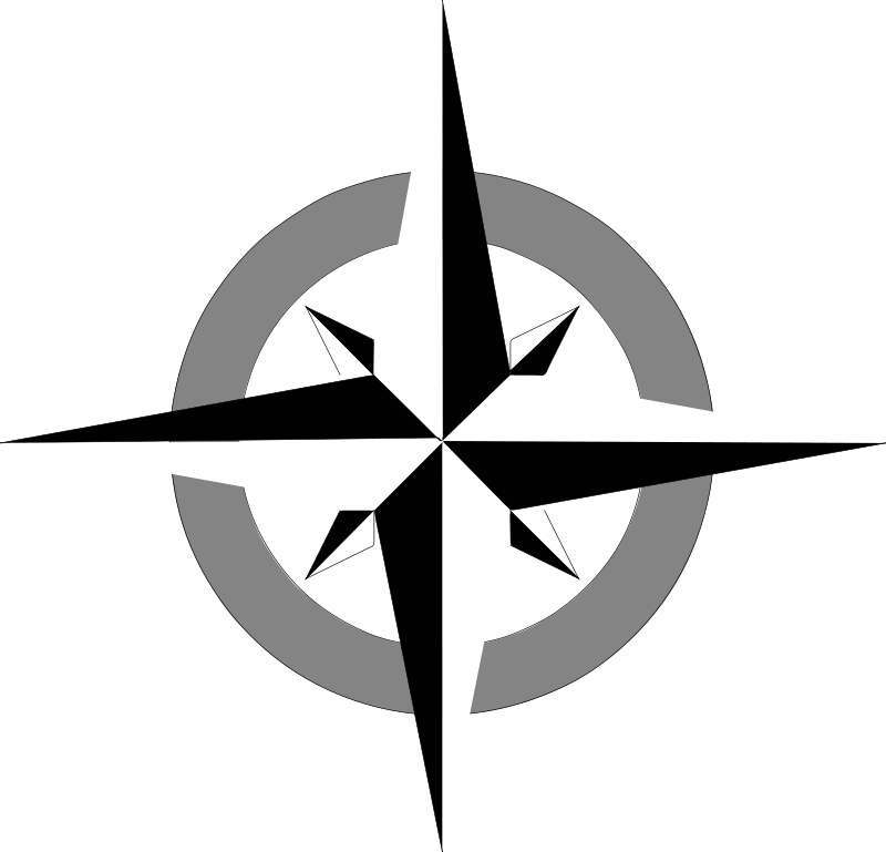 Compass Rose Graphic PNG image