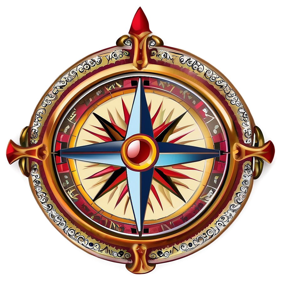 Compass Rose Illustration Png Xma59 PNG image