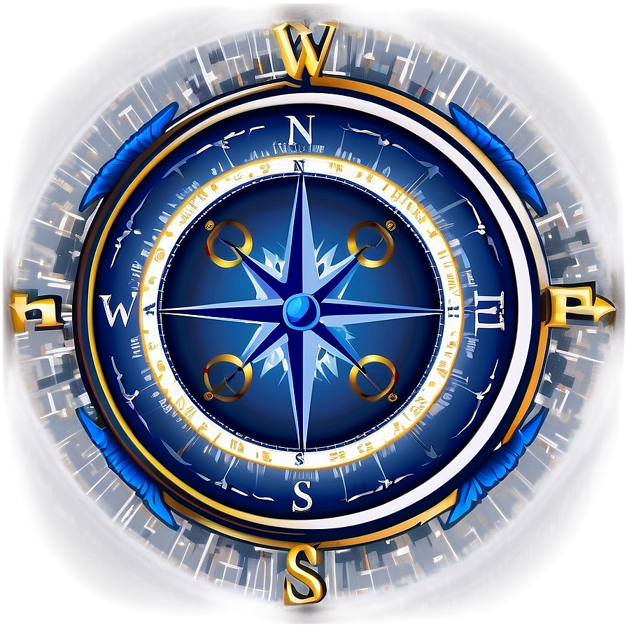 Compass Rose With Global Directions Png Eeh51 PNG image