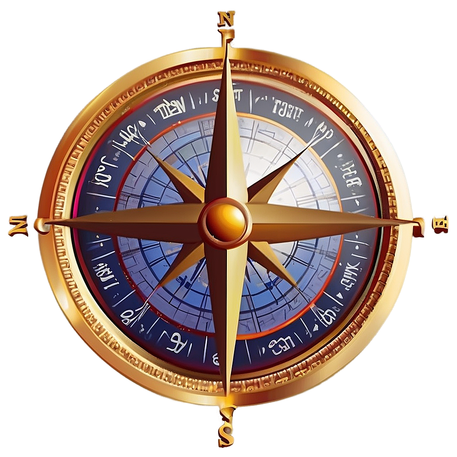 Compass Rose With Global Directions Png Wnq38 PNG image