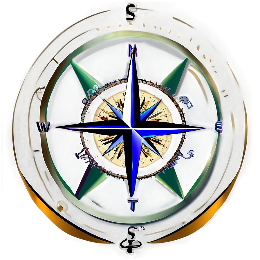 Compass Tattoo Design Png 05042024 PNG image