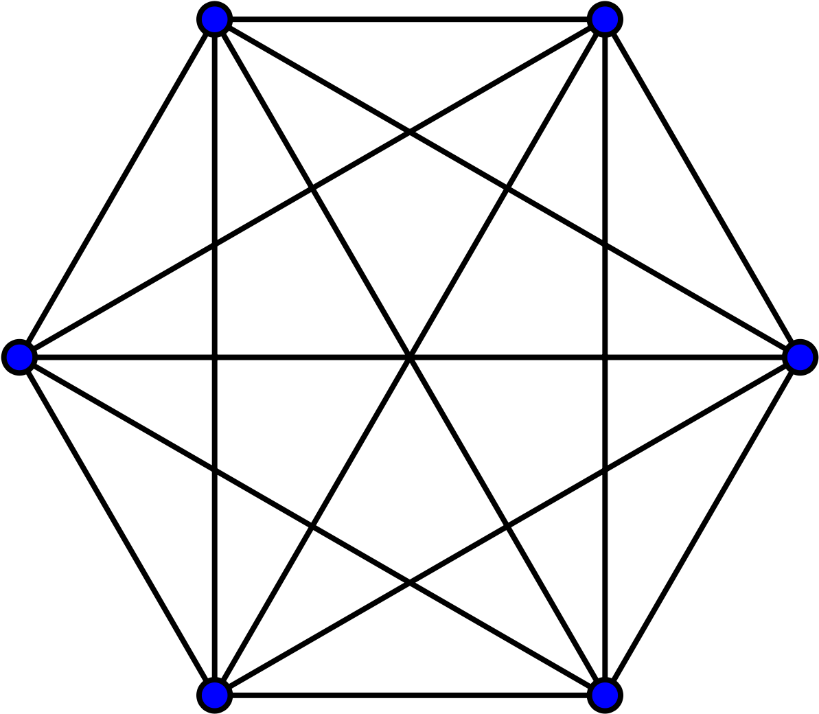 Complex Pentagon Graph Structure PNG image