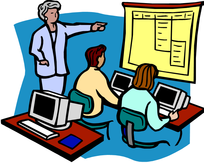 Computer Classroom Instruction PNG image