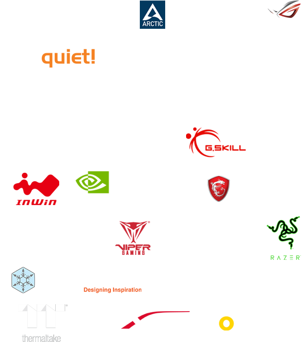 Computer Hardware Brands Logos PNG image