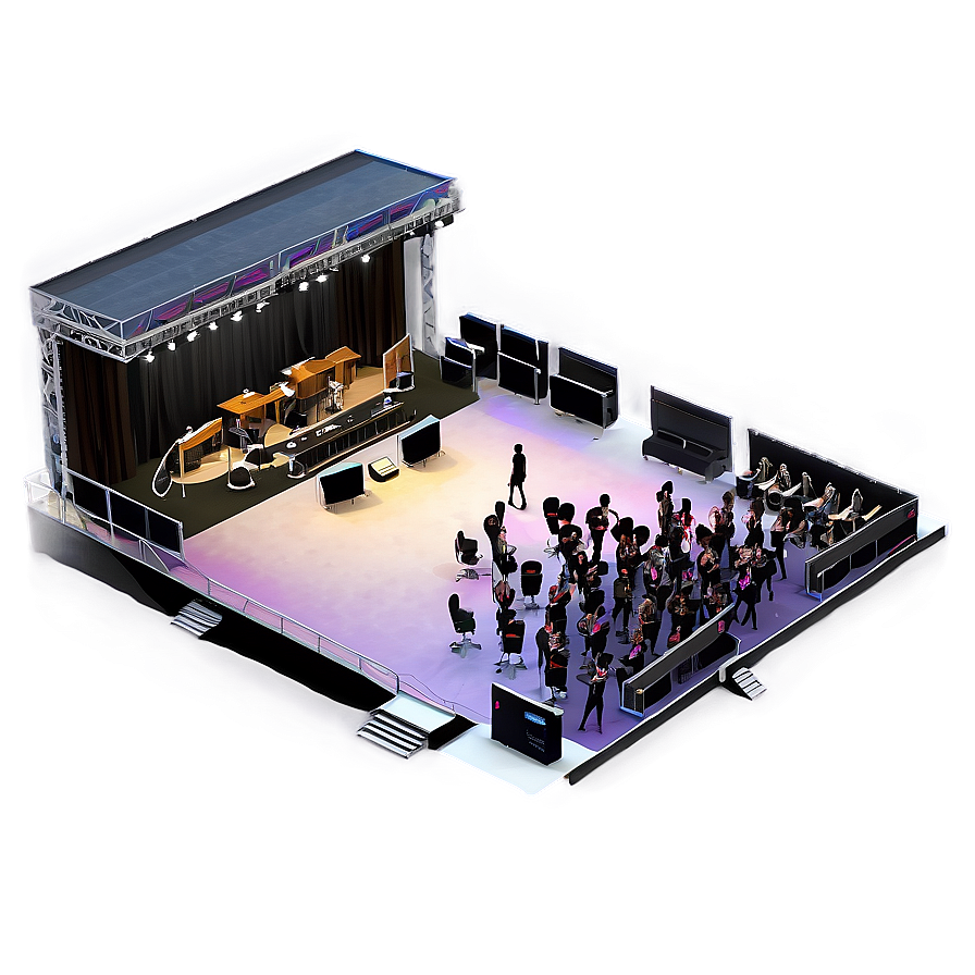 Concert Stage From Above Png 32 PNG image