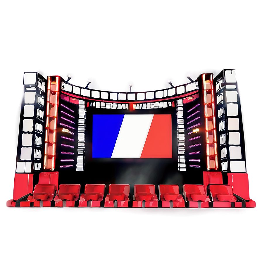 Concert Stage With Screens Png Wco PNG image