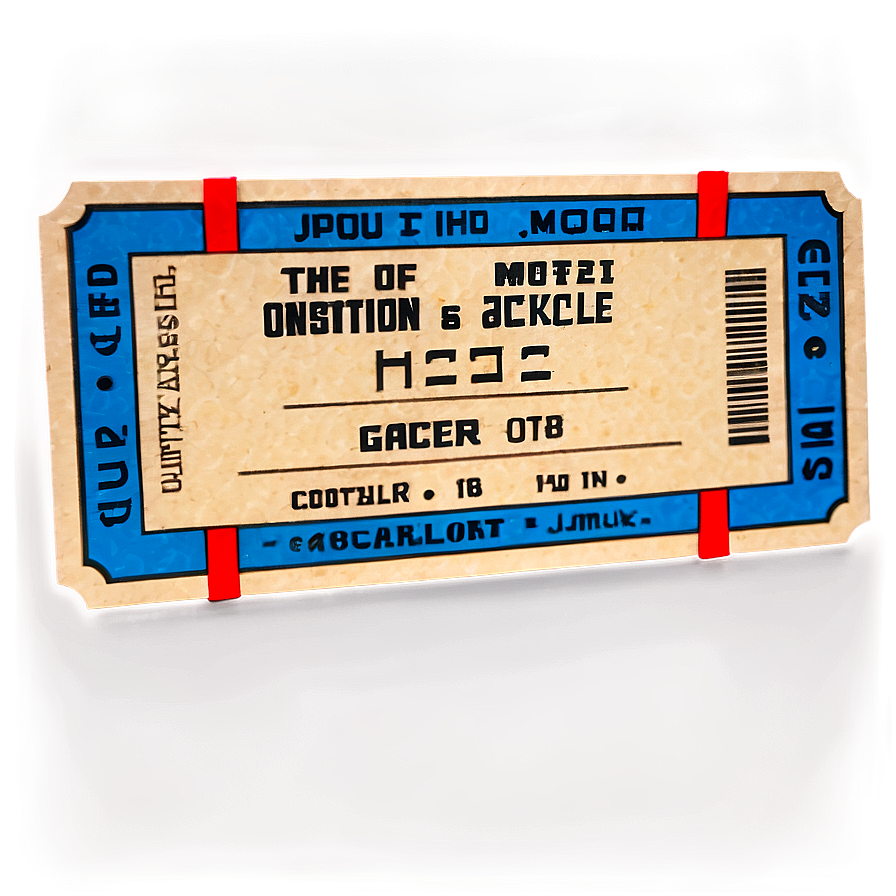 Concert Ticket Png 98 PNG image