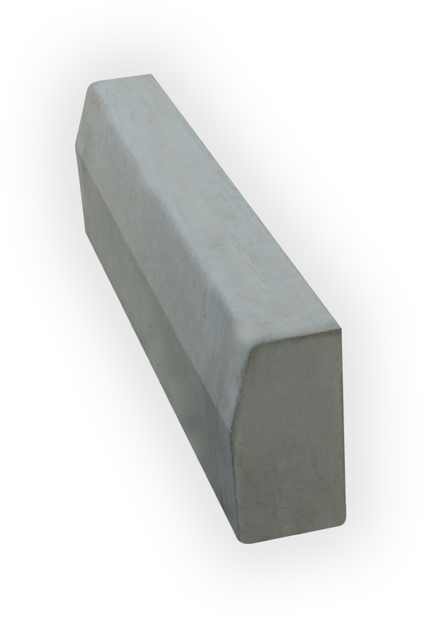 Concrete Curbstone Isolated PNG image