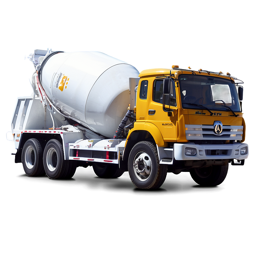 Concrete Mixer Truck Png Gjp PNG image