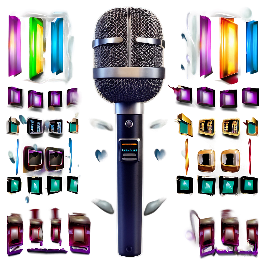 Condenser Radio Microphone Png Ehg86 PNG image