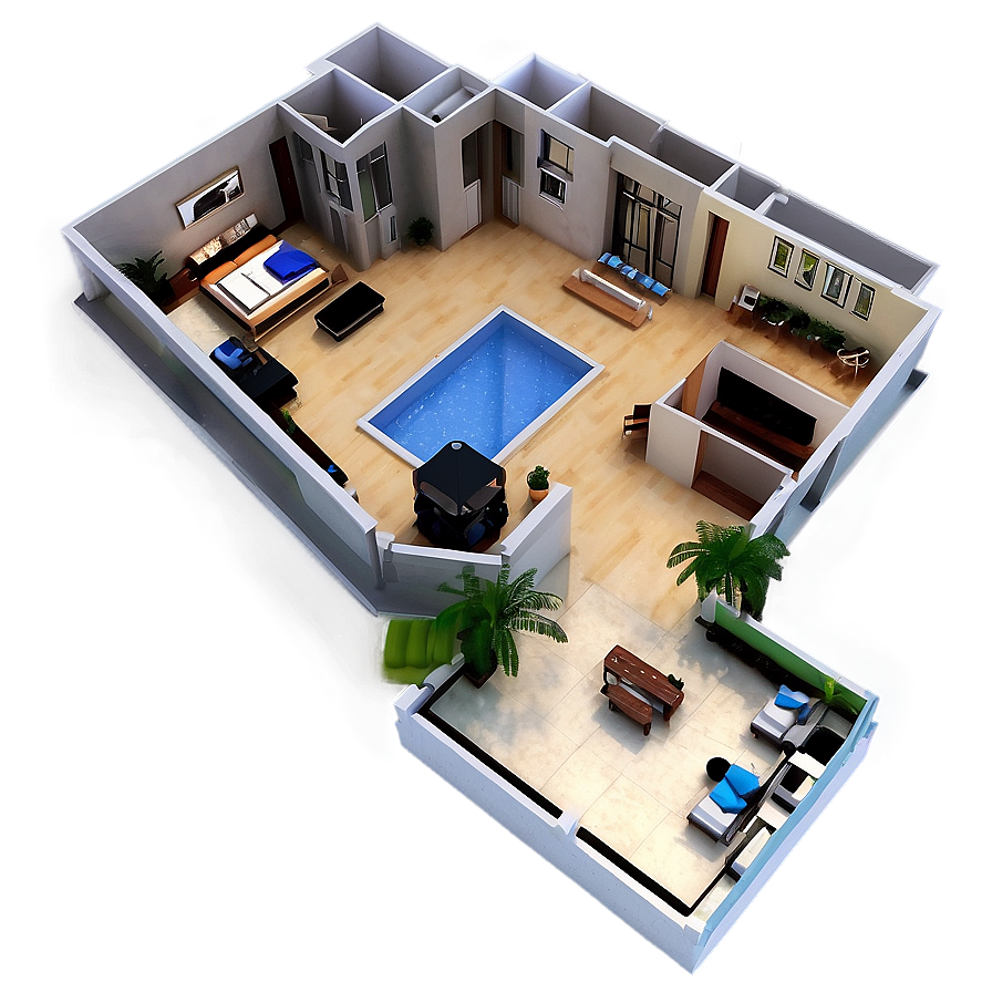 Condominium Floor Plan Png 06262024 PNG image