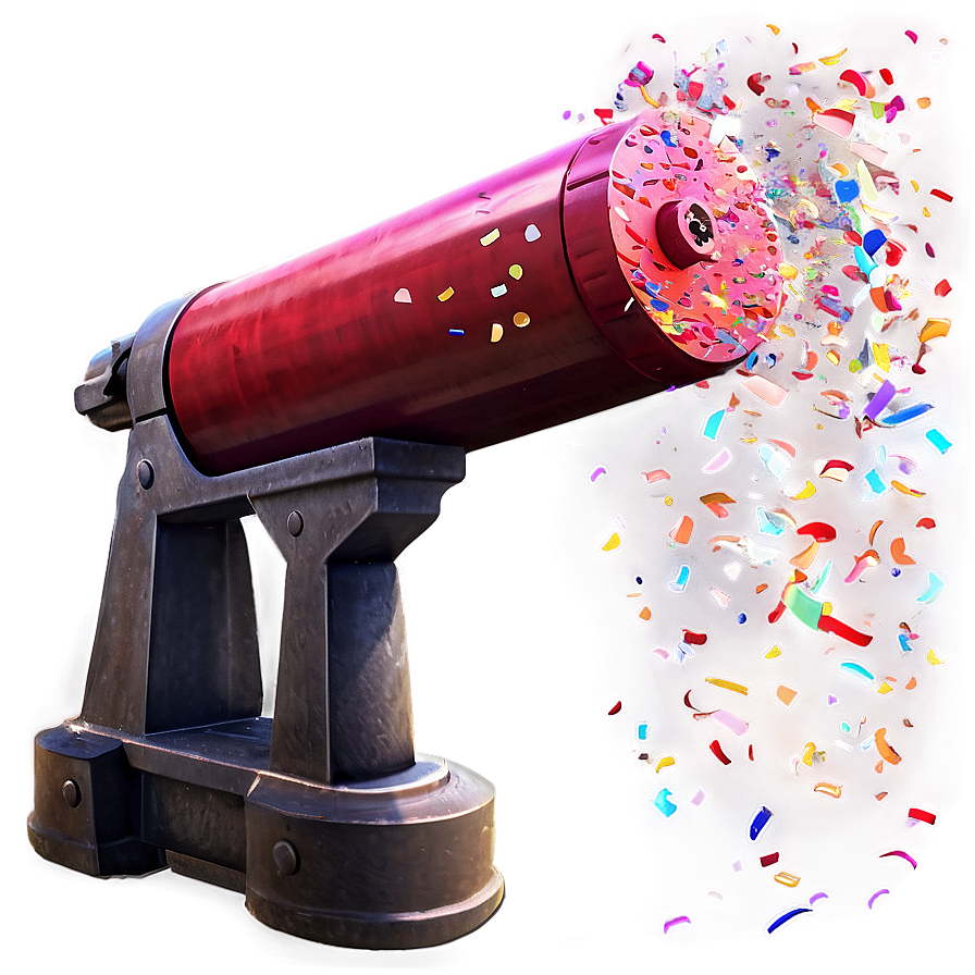 Confetti Cannon Png Tab80 PNG image