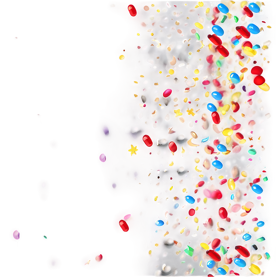 Confetti Pieces Png 04292024 PNG image