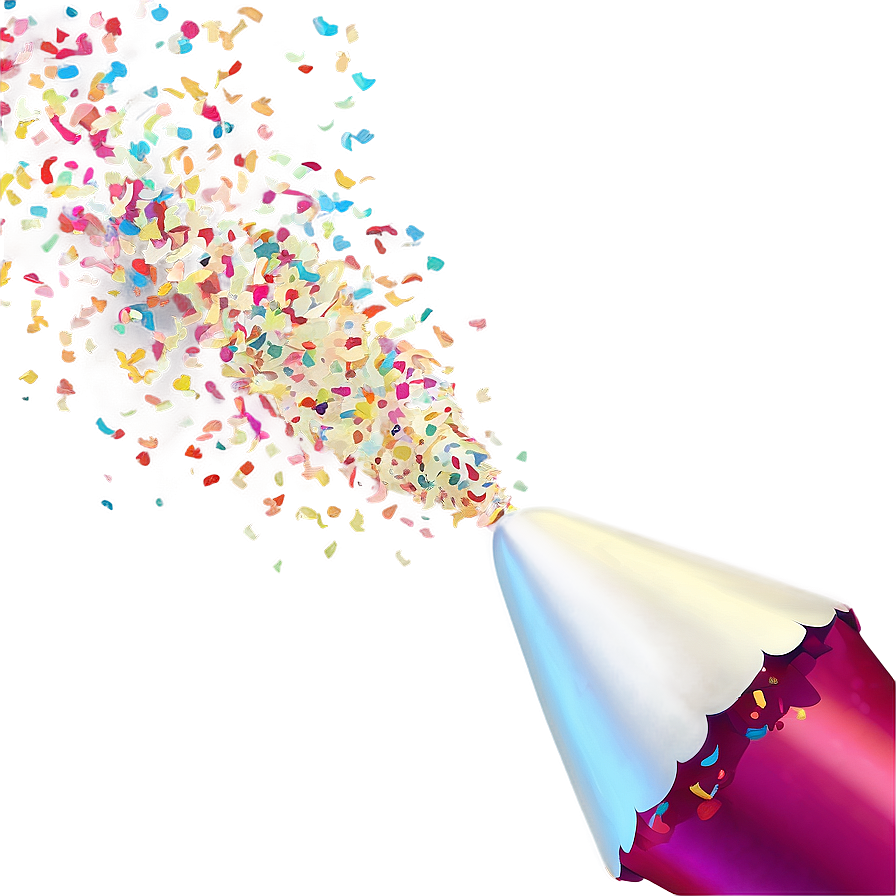 Confetti Popper Png 04292024 PNG image