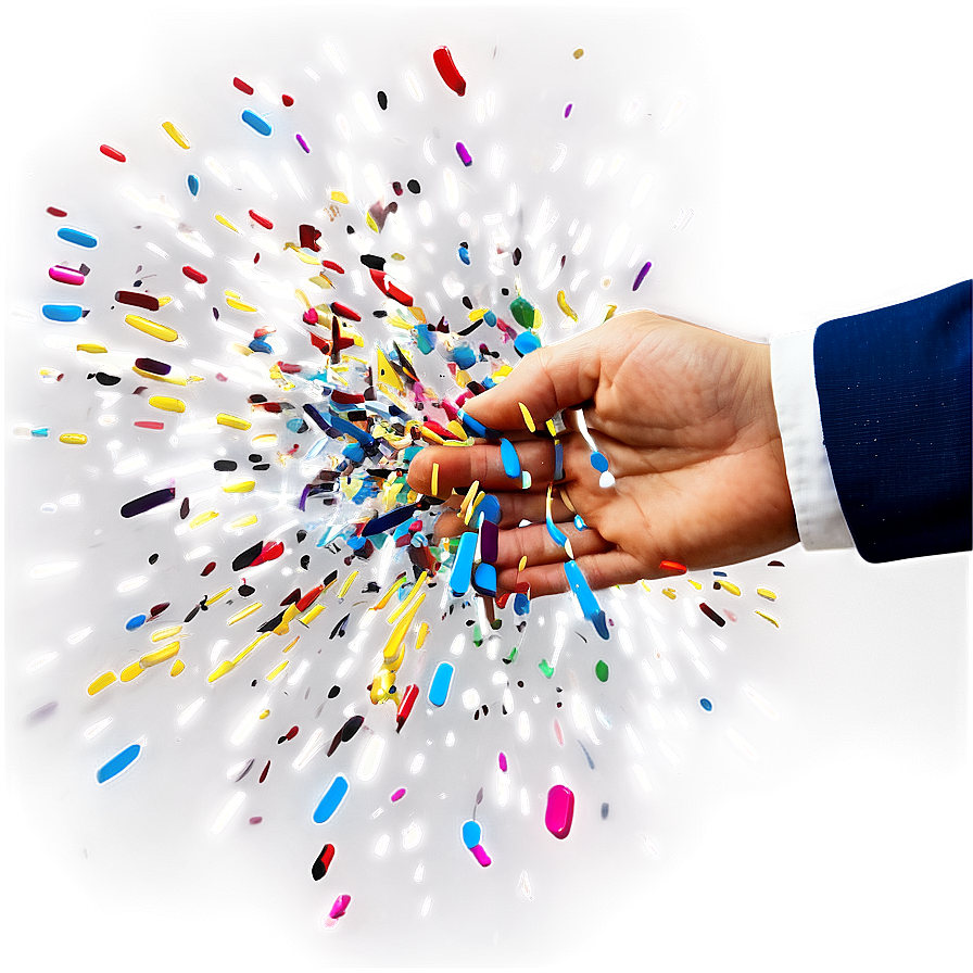 Confetti Splash Effect Png 06282024 PNG image