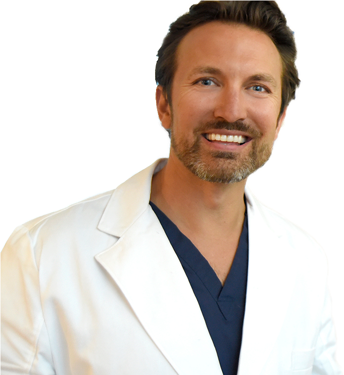 Confident Male Doctor Portrait PNG image