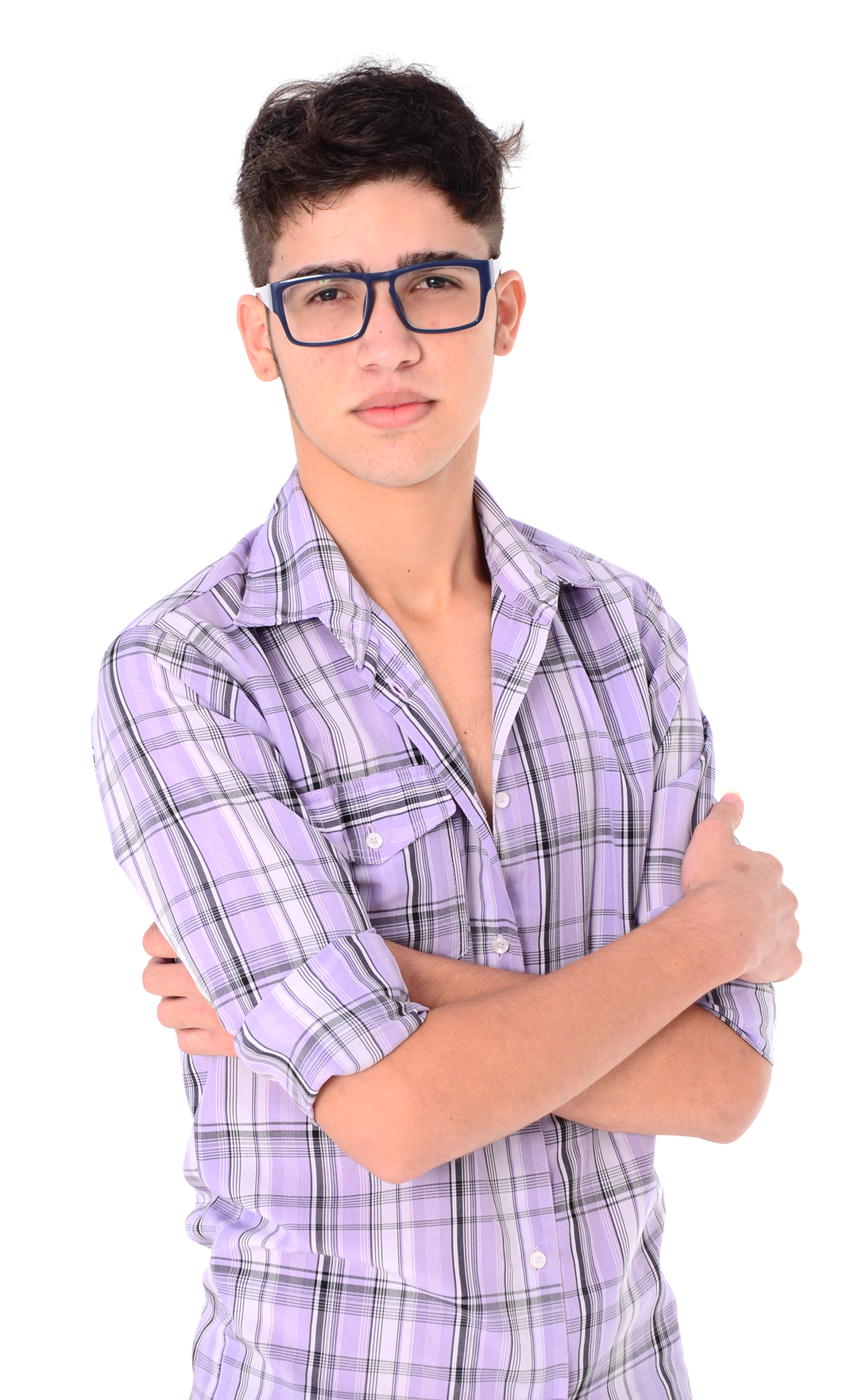 Confident Young Man Casual Attire PNG image