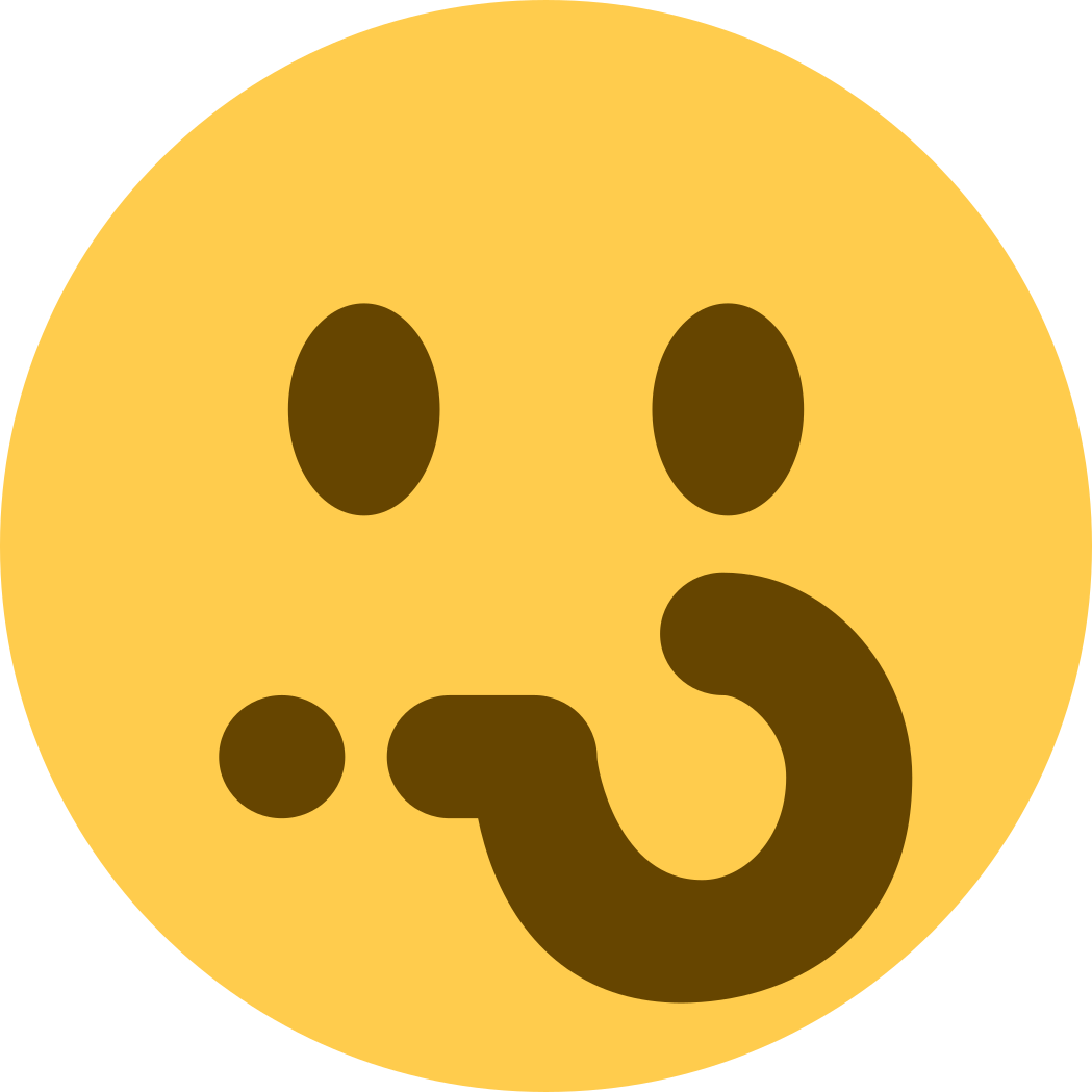 Confused Emoji Expression PNG image