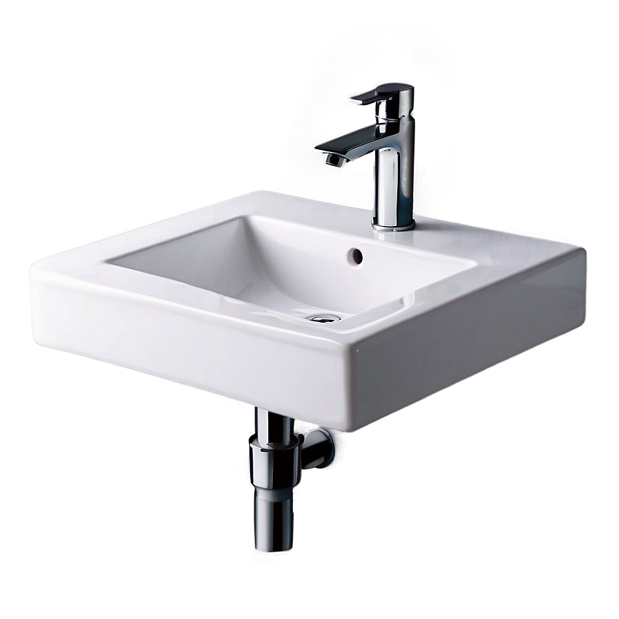 Console Bathroom Sink Png 06132024 PNG image