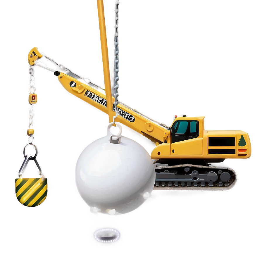 Construction Wrecking Ball Graphic Png Osf80 PNG image