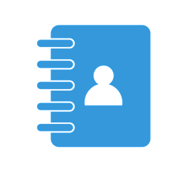 Contact Book Icon PNG image