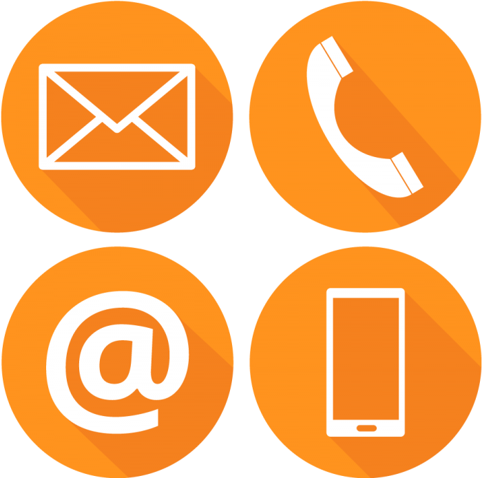 Contact Options Icons PNG image