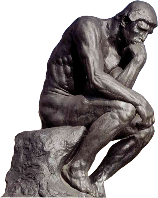 Contemplative_ Figure_ Sculpture.png PNG image