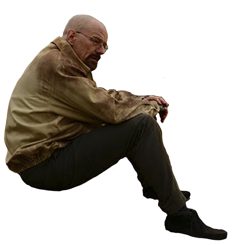 Contemplative_ Man_ Sitting PNG image